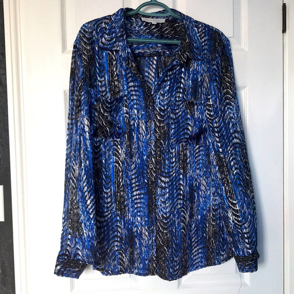 Classic Editions sheer blouse